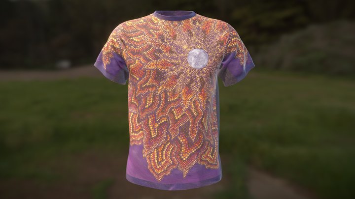 T-Shirt Preview 3D Model
