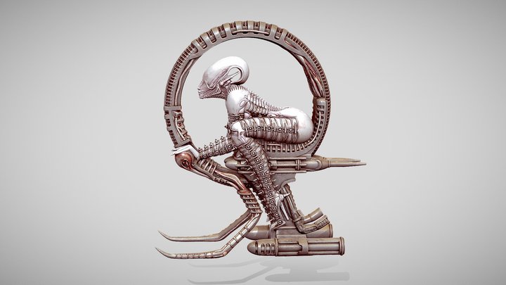 Space jockey 3D Model
