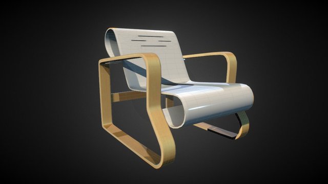 Paimio Chair - Alvar Aalto 3D Model