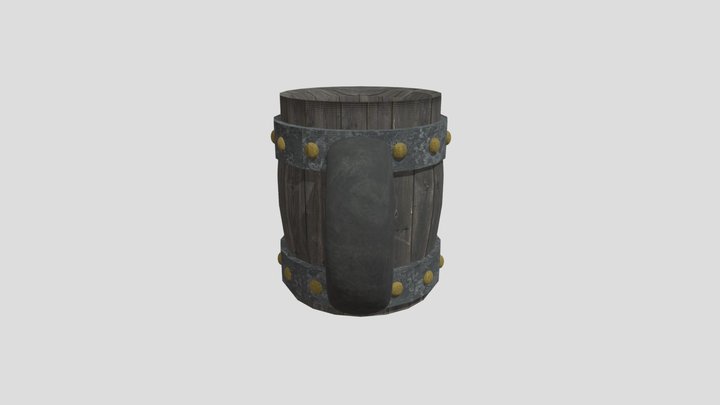 Old Tankard 3D Model