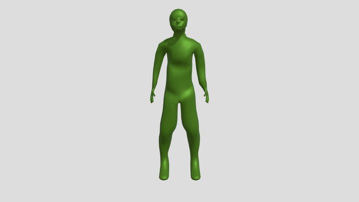 Final_UV_character 3D Model