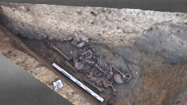 Inhumation gallo-romaine (F9519) 3D Model