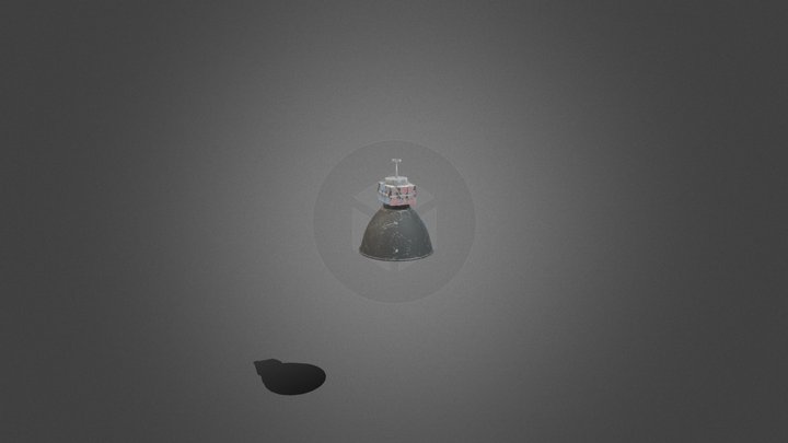 Industrial lamp 3D Model