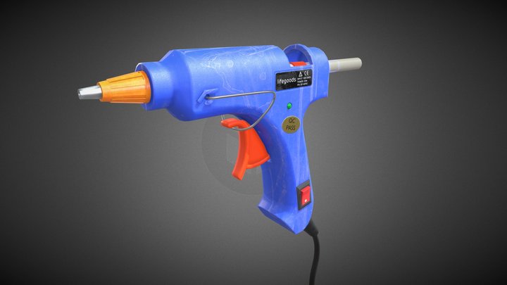 Glue gun 3D Model