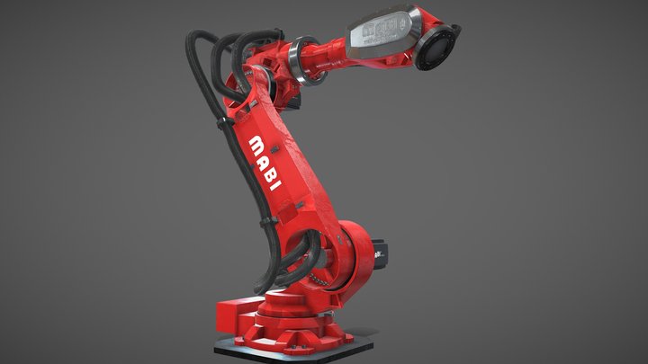 MABI Robotic - Industial Robotic Arm (WIP) 3D Model