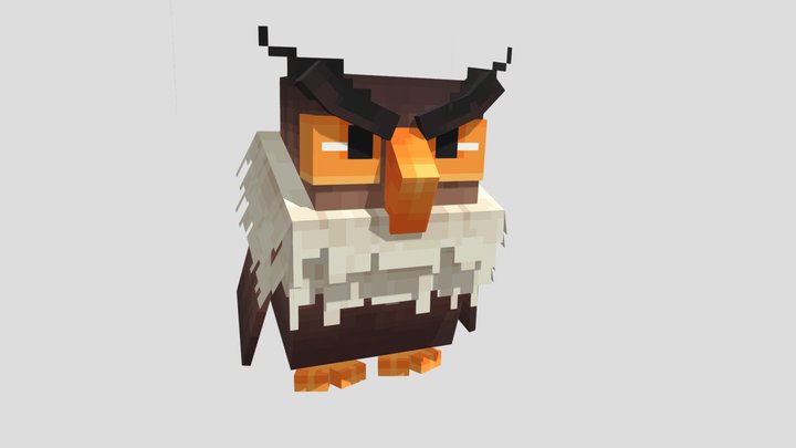 Owl 3D Model