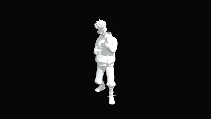 Rapping Designer 3D Model