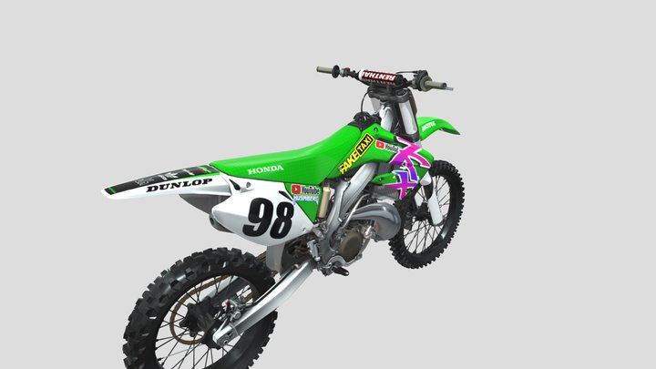 KX250 3D Model