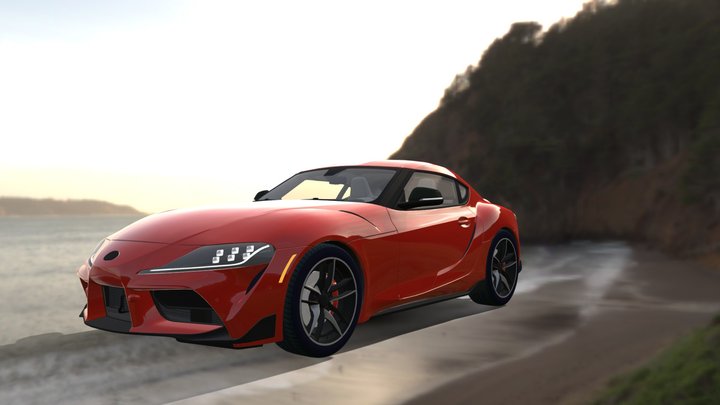 Toyota Supra 3D Model