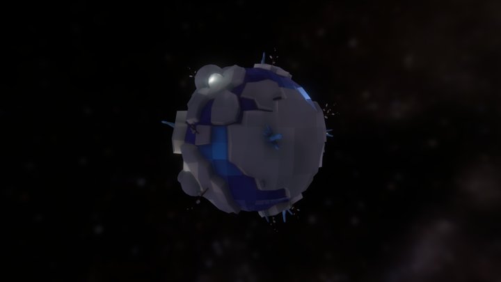 Snow Planet 3D Model