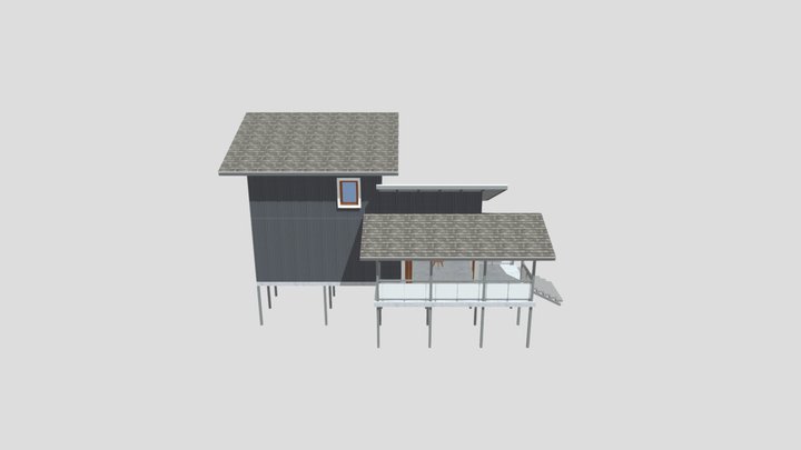 006 Smallhouse1.5t50m2 3D Model