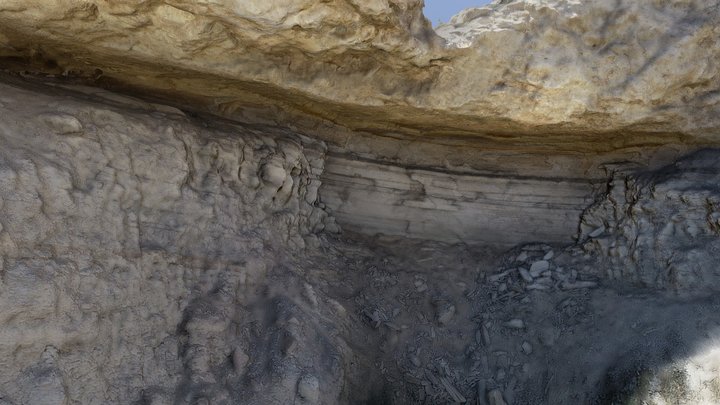 'Los Molinos' Azagador - Chozas exposure 3D Model