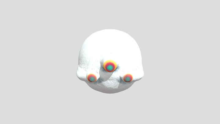 white alien 3D Model