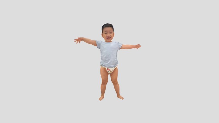 Wu'sBoy_UV 3D Model