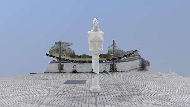 El Monumento Careta 3D Model