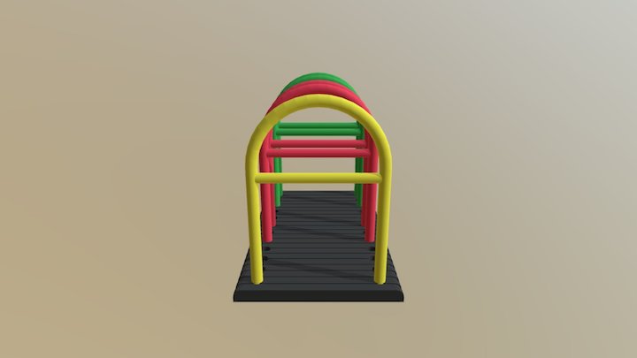 Book Stand 3D Model