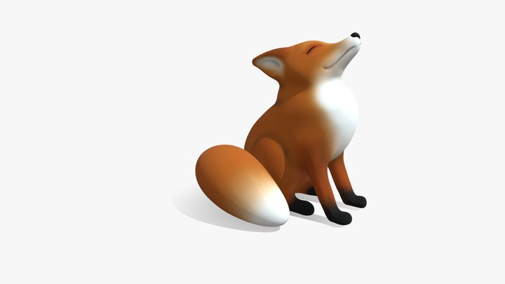 Fox 3D Model