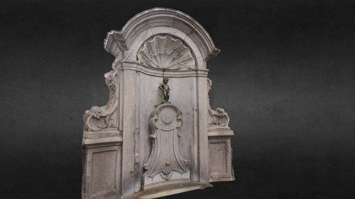 Manneken Pis 3D Model
