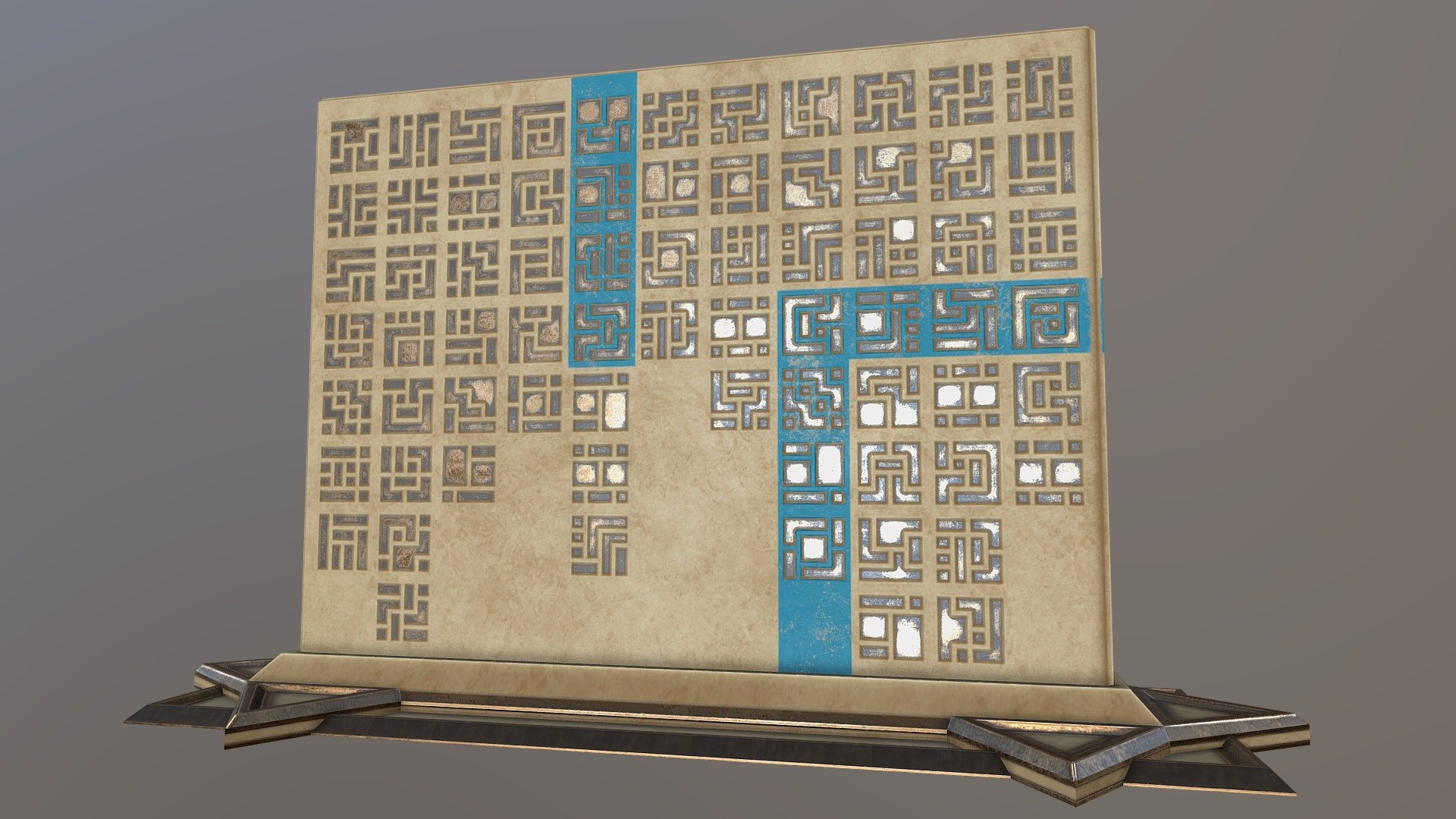 Ancient Stone Tablet - 3D model by Nic Cresswell (@TwoFish) [2bfff31 ...