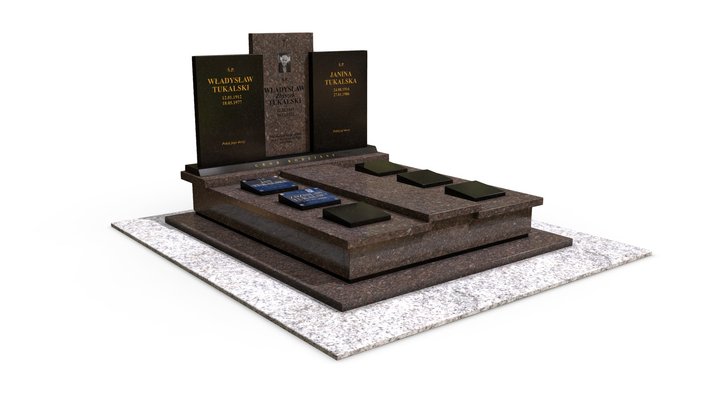Tukalscy | grób rodzinny | w1 3D Model