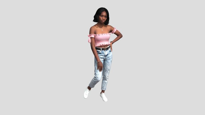 Rosy Crochet Confidence – Free 3D Model STL