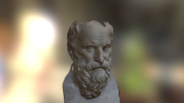 Bust from Vatikan Museum 01 3D Model