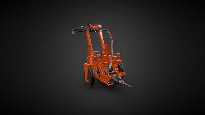 Railcar Openers - Impacting Opener - RO10080 3D Model
