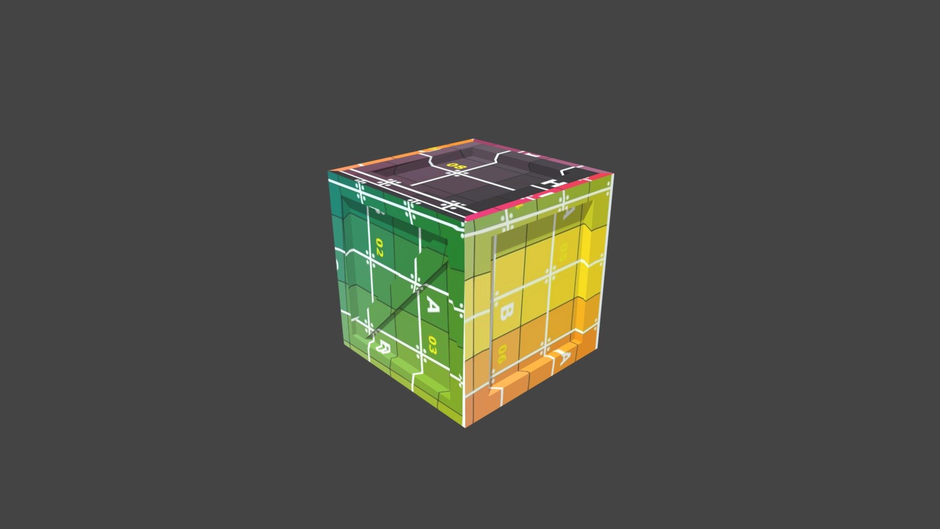 Assignment5_UV_Crate — Sketchfab embed 3D viewer