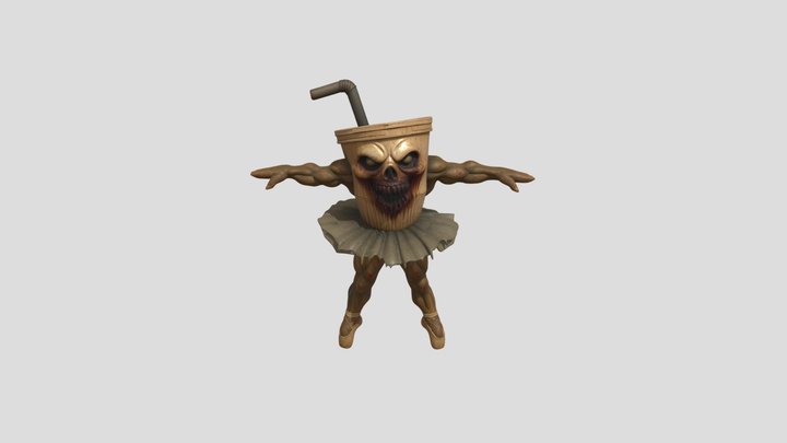 Horror Ballerino Lorolo 3D Model