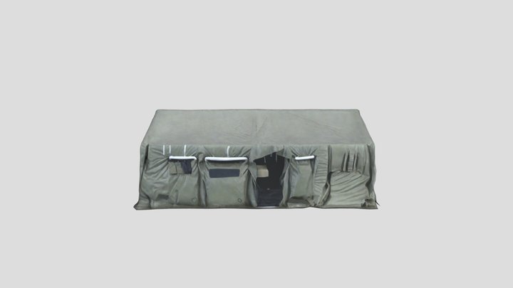 Military Field Tent [MS] 3D Model