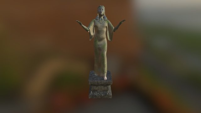 The statue of the Goddess Lada 3D Model