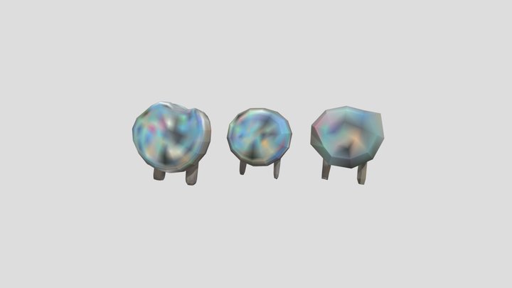 all LODs log 3D Model