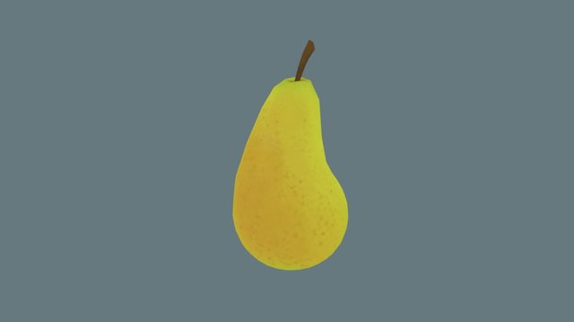 Day 1 - Pear 3D Model