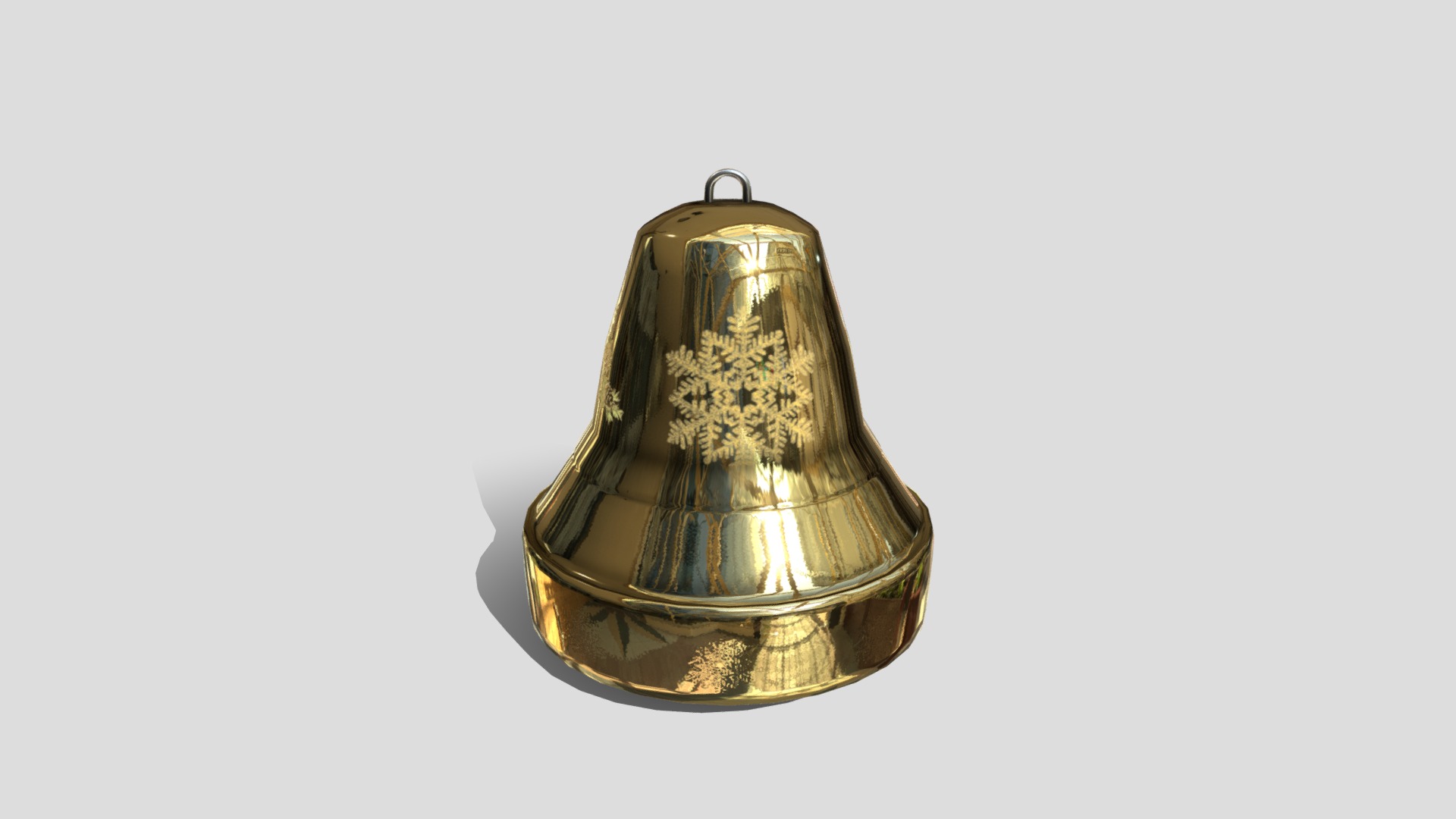 3D model Bell - This is a 3D model of the Bell. The 3D model is about a light bulb with a light inside.