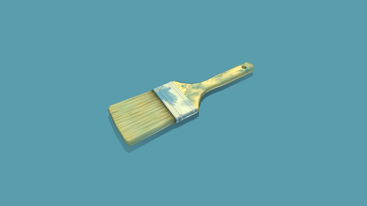 Paint Brush 3D Model