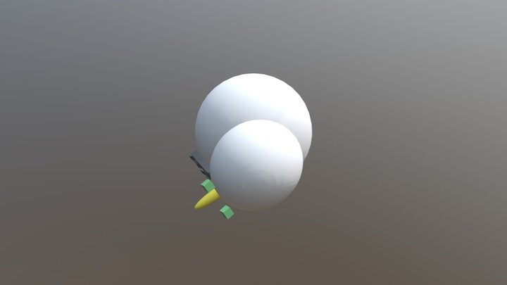 雪人 3D Model