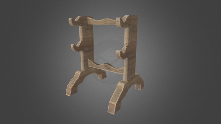 Sword Stand 3D Model
