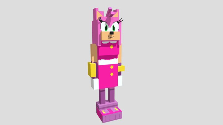 BOOM Amy Rose (my version) – Free 3D Model STL