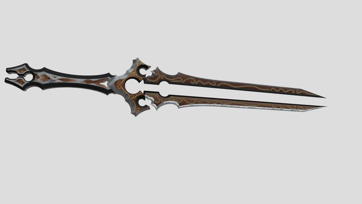 Sword of the king of the golden valley 3D Model