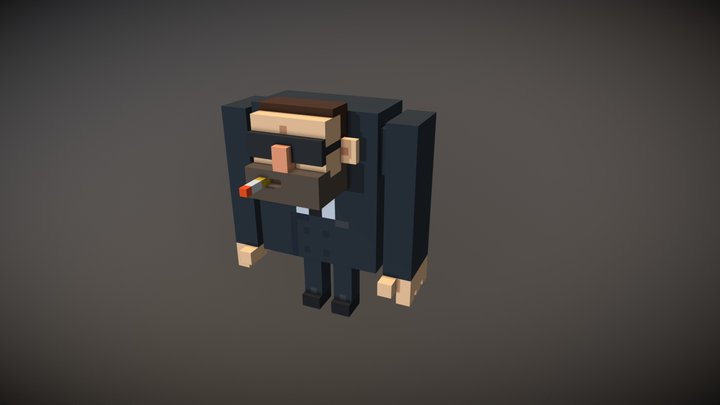 Brucutu 3D Model