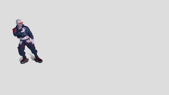 Character Animation Test 3D Model