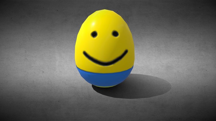 egg face / noob 3D Model