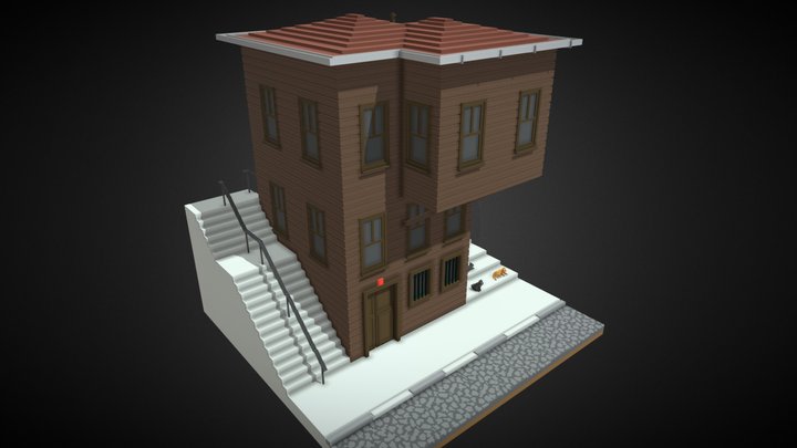 istanbul Balat Vefa evleri 4 / Old apartment 4 3D Model
