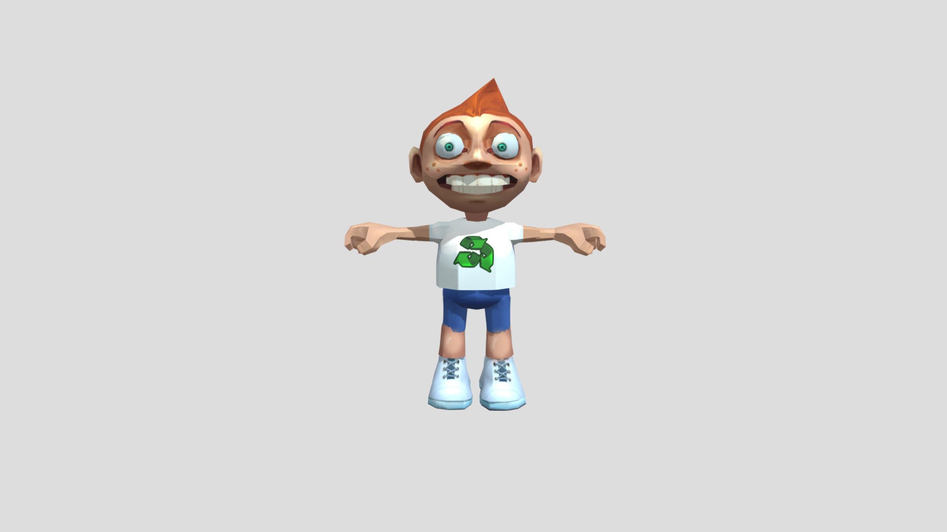 Richardson Fredrick (A.K.A Fred) (With Shorts) - Download Free 3D model ...