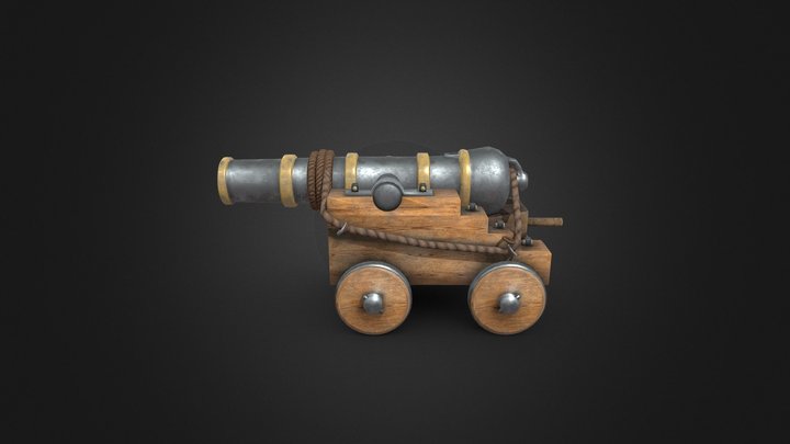 Old Canon 3 3D Model