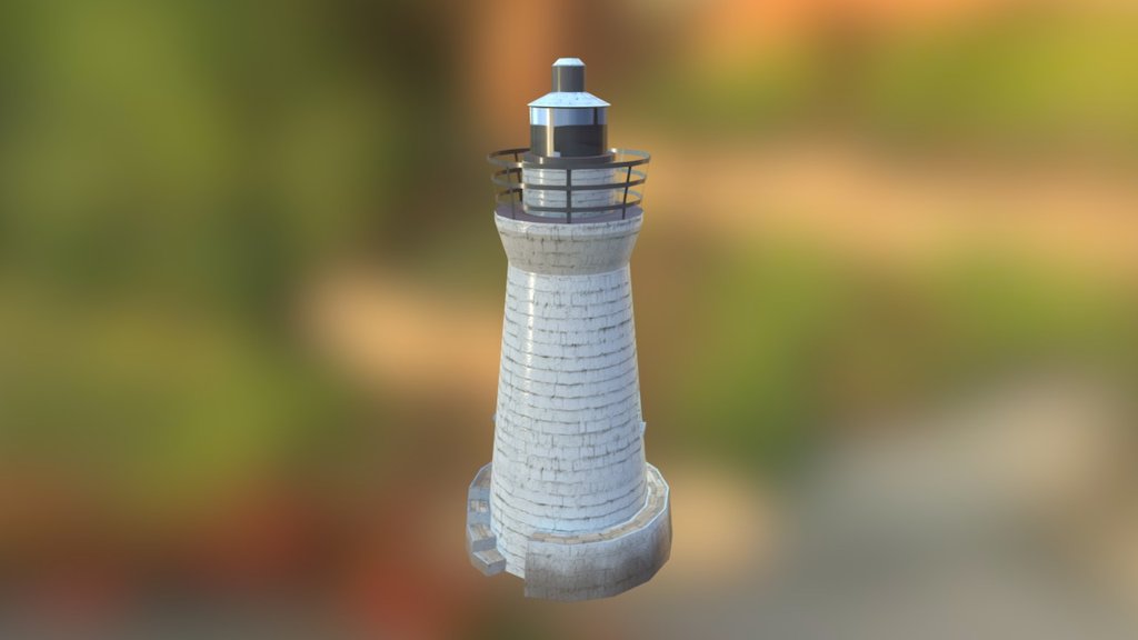 Lighthouse - 3D model by sbowsher [2c08f12] - Sketchfab