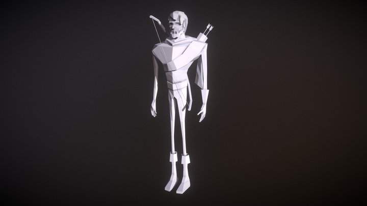 Ichnos - Hero 3D Model