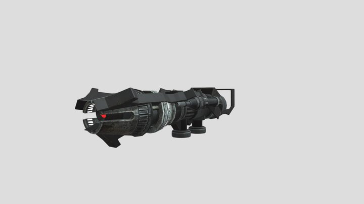 Upgraded Titan SpeakerMan Cannon 3D Model