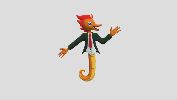 Splatoon NPC (OC) 3D Model