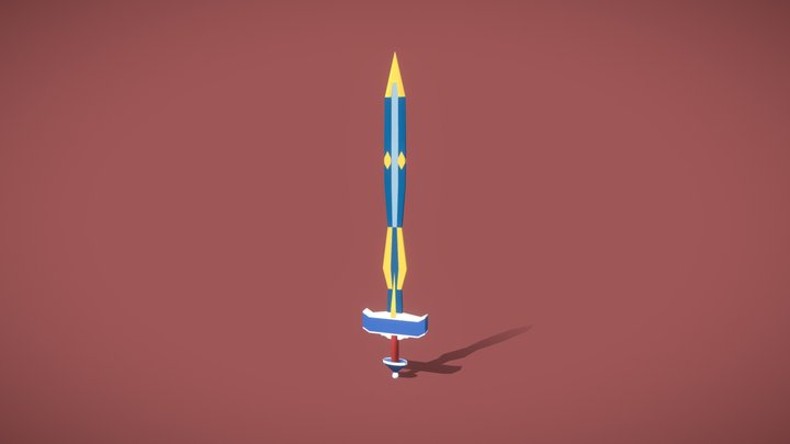 Fun fantastical sword! 3D Model
